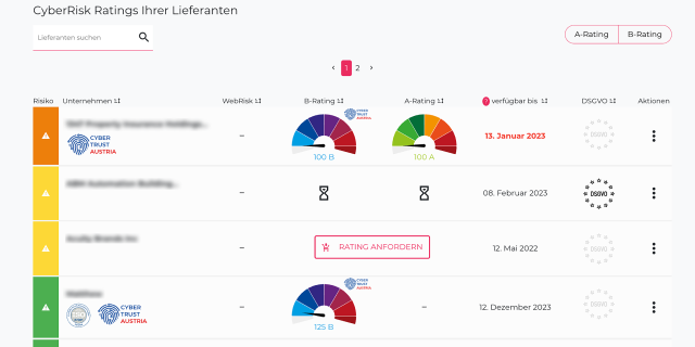 Lieferantenrisikomanagement